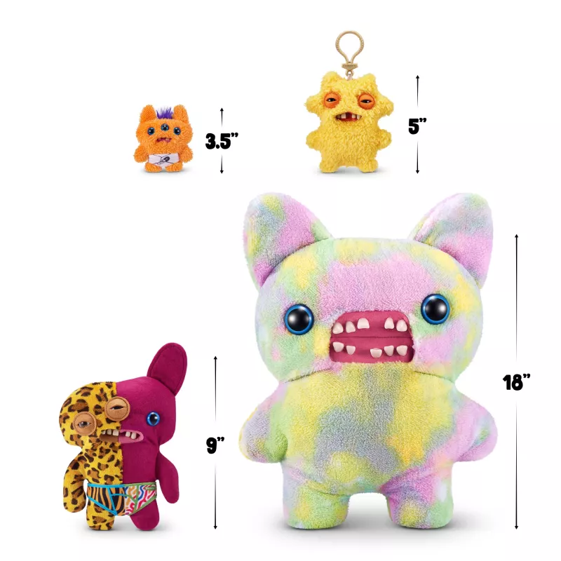 Minkštas žaislas Zuru Fuggler Misfit Monsters 9 colių – asortimentas, vienetinis