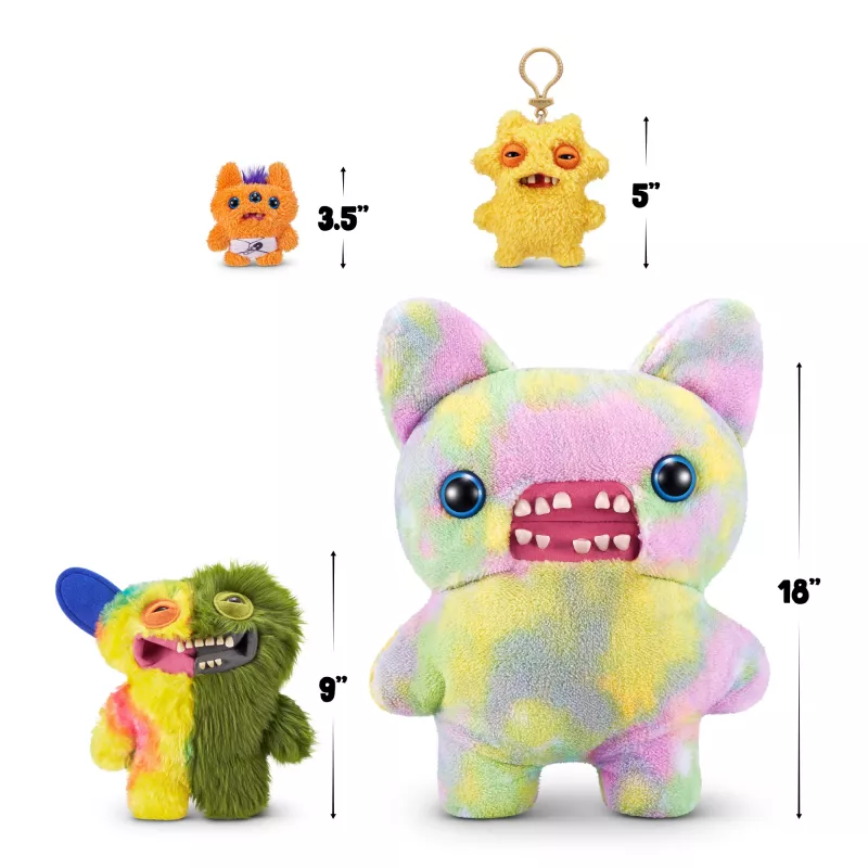 Minkštas žaislas Zuru Fuggler Misfit Monsters 9 colių – asortimentas, vienetinis