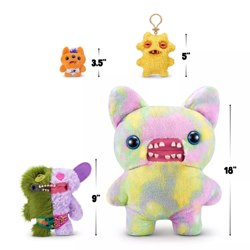 Minkštas žaislas Zuru Fuggler Misfit Monsters 9 colių – asortimentas, vienetinis