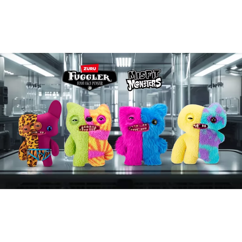 Minkštas žaislas Zuru Fuggler Misfit Monsters 9 colių – asortimentas, vienetinis