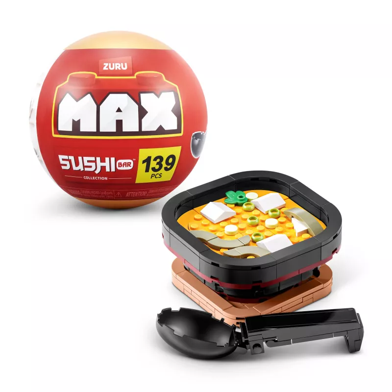 MAX Premium Bricks Sushi Bar rinkinys kolekcijai pagal ZURU
