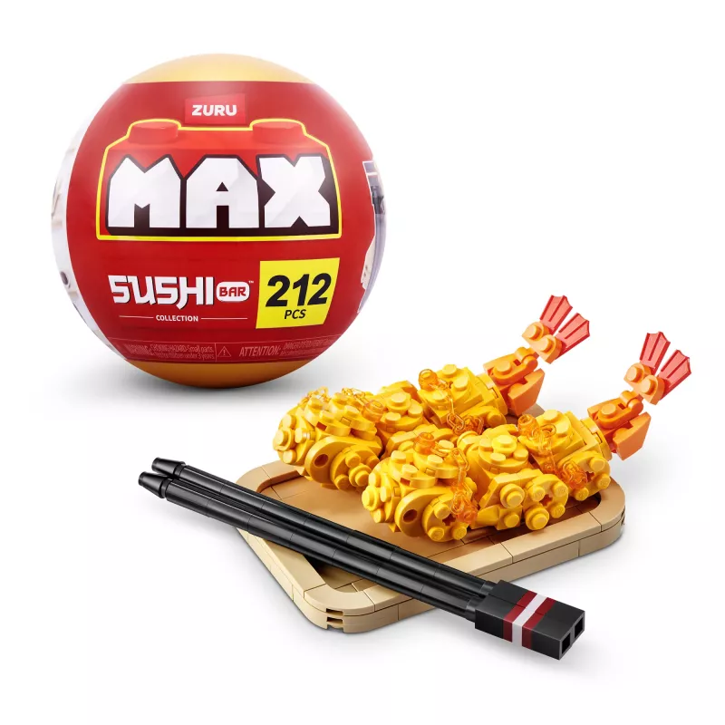 MAX Premium Bricks Sushi Bar rinkinys kolekcijai pagal ZURU
