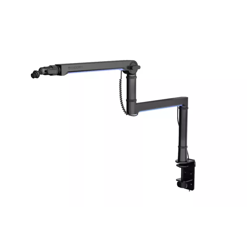 Laidinis mikrofoninis stovas ENDORFY EY0A010 stalinis tvirtinimas juodas 18,2 cm aukštis
