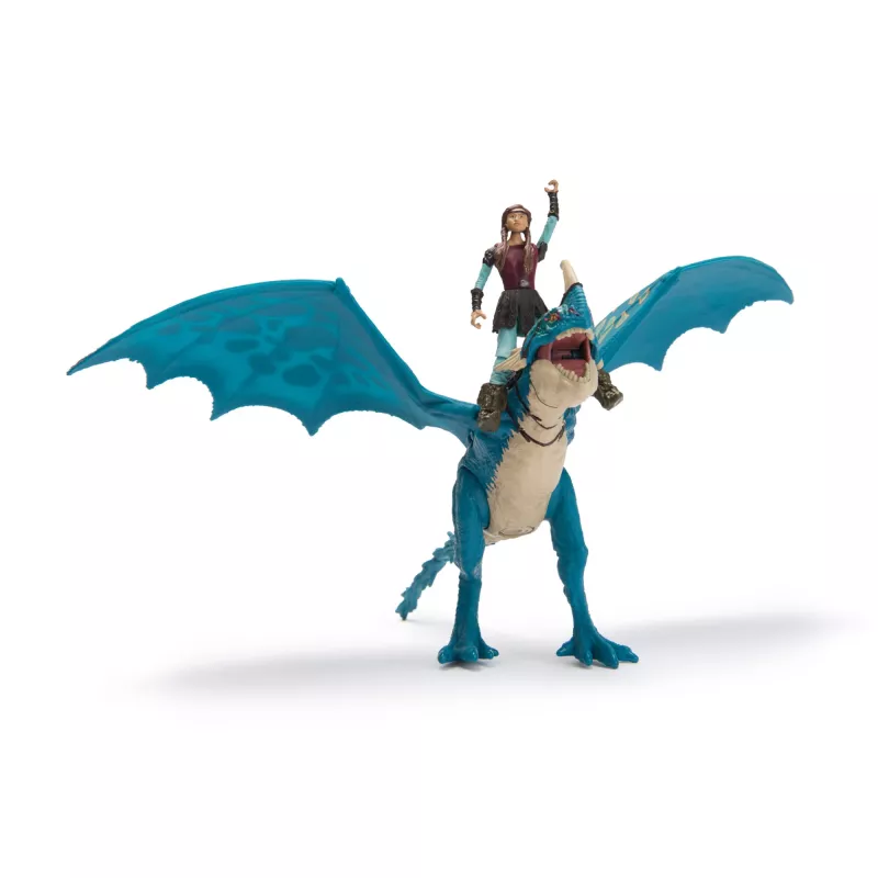 DreamWorks Dragons – Kaip prisijaukinti slibiną, Deadly Nadder ir Astrid, vikingų duetas veiksmo figūrėlės, žaislai berniukams nuo 4 metų