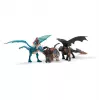 DreamWorks Dragons – Kaip prisijaukinti slibiną, Deadly Nadder ir Astrid, vikingų duetas veiksmo figūrėlės, žaislai berniukams nuo 4 metų