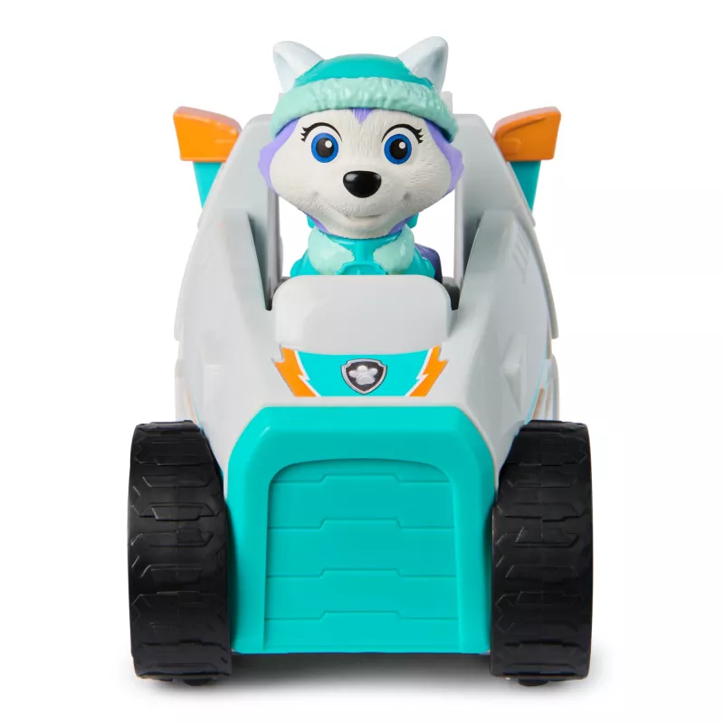 Spinmaster PAW Patrol Everest's Snow Plow – plastikinis sniego valymo automobilis, turkio/balta, nuo 3 m.