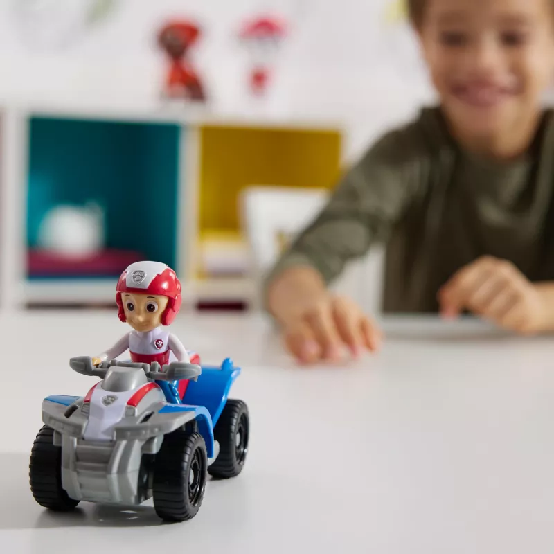 PAW Patrol Ryder gelbėjimo ATV žaislinė transporto priemonė su figūrėle