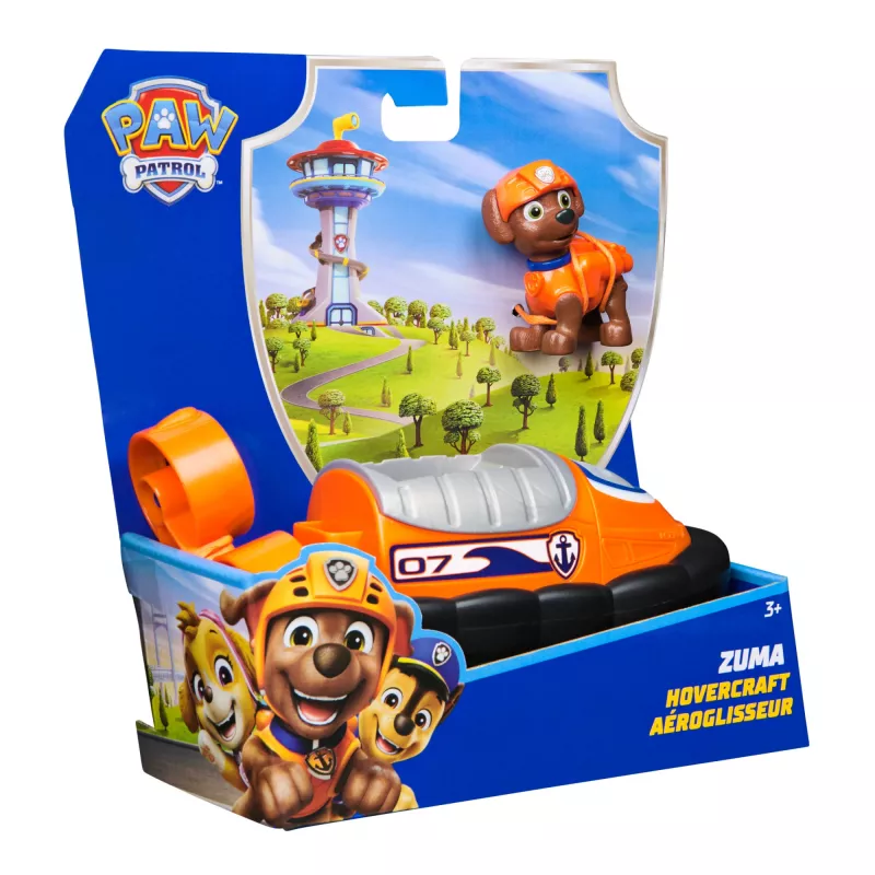 Transporto priemonė PAW Patrol Zuma's Hovercraft Plastikas Juoda Oranžinė 3+