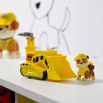 PAW Patrol Rubble’s buldozerinis sunkvežimis su kolekcine figūrėle