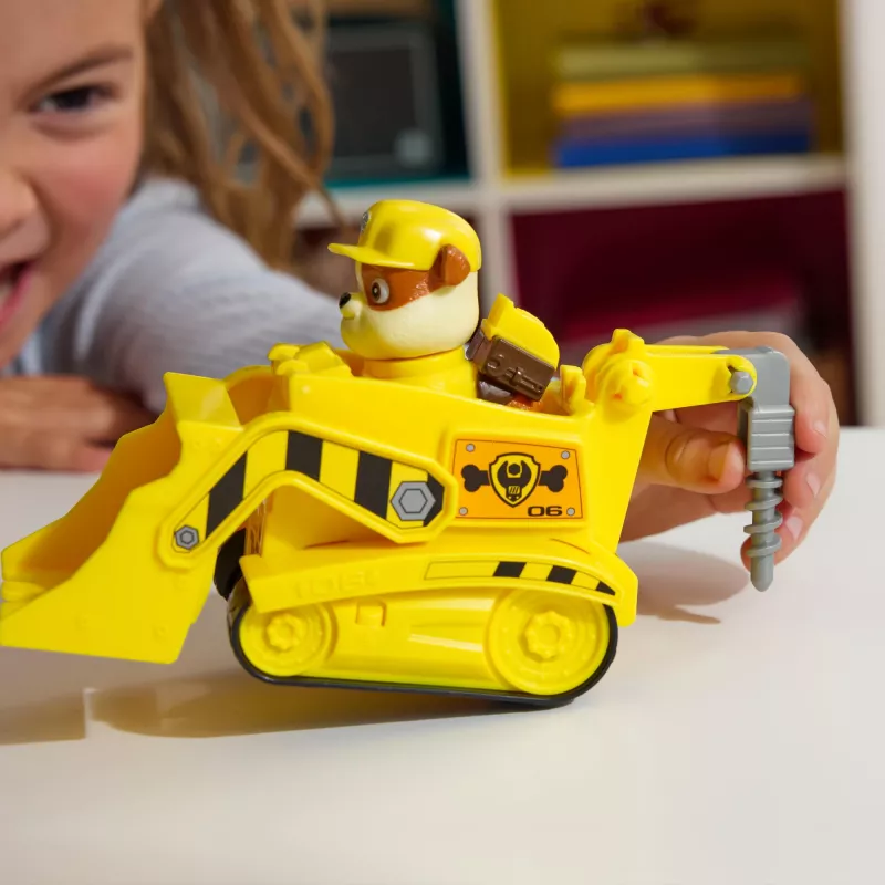 PAW Patrol Rubble’s buldozerinis sunkvežimis su kolekcine figūrėle