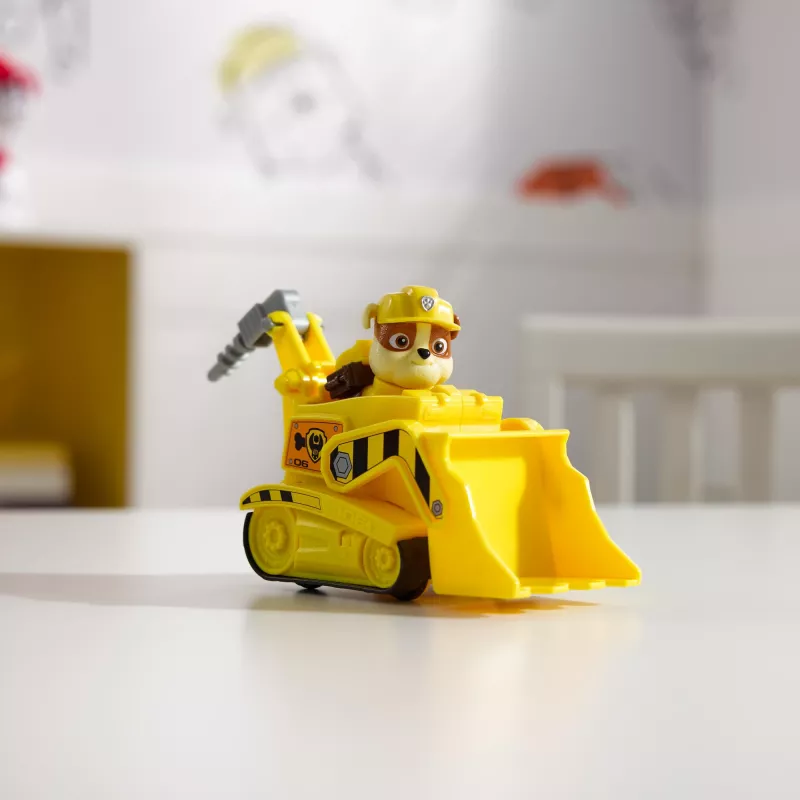 PAW Patrol Rubble’s buldozerinis sunkvežimis su kolekcine figūrėle