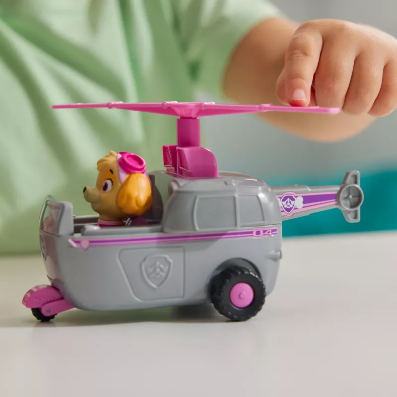 PAW Patrol žaislinis sraigtasparnis su Skye figūrėle