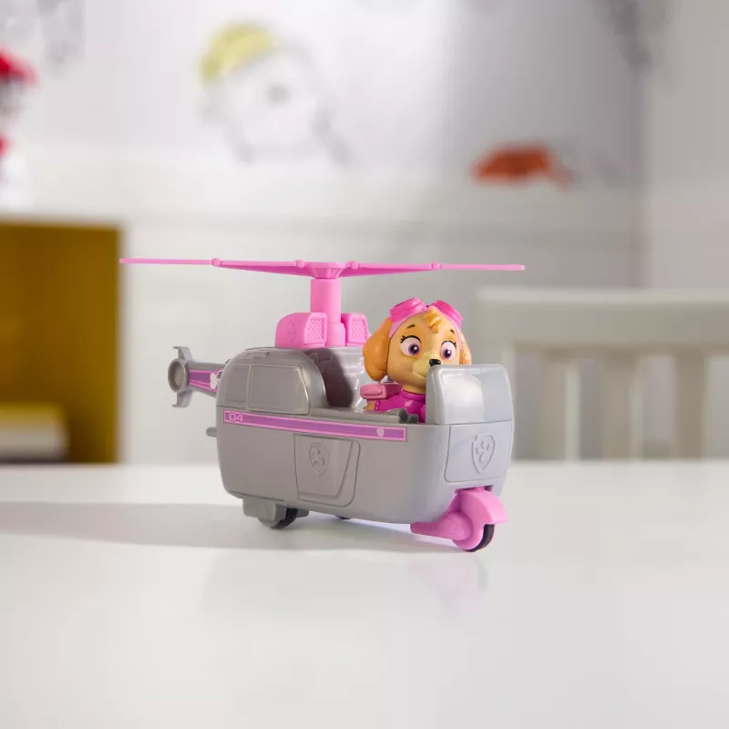 PAW Patrol žaislinis sraigtasparnis su Skye figūrėle