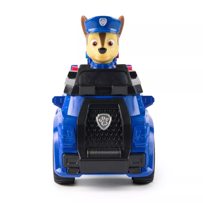 PAW Patrol Chase’s Patrol Cruiser žaislinis automobilis su kolekcine figūrėle