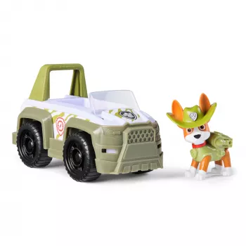 PAW Patrol Tracker džiunglių gelbėjimo automobilis, žalias plastikas
