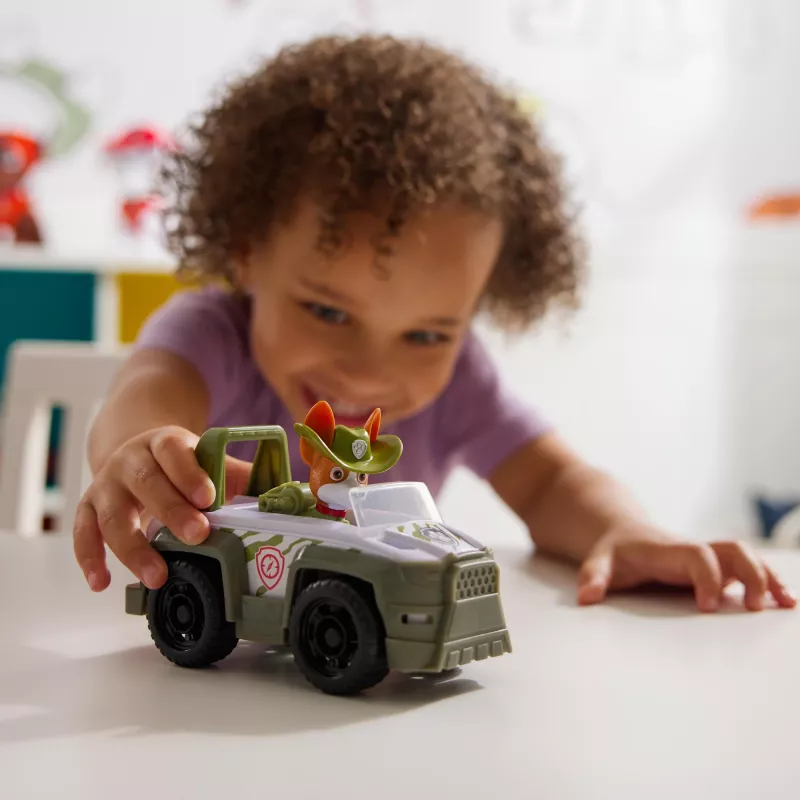 PAW Patrol Tracker džiunglių gelbėjimo automobilis, žalias plastikas