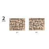 Medinė labirinto lentelė Ravensburger BRIO Labyrinth Boards, juoda, 273×228×9 mm, nuo 6 m.