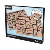 Medinė labirinto lentelė Ravensburger BRIO Labyrinth Boards, juoda, 273×228×9 mm, nuo 6 m.