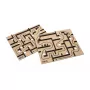 Medinė labirinto lentelė Ravensburger BRIO Labyrinth Boards, juoda, 273×228×9 mm, nuo 6 m.