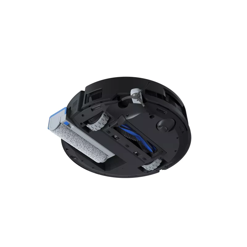 Robotas dulkių siurblys Ecovacs Deebot X8 Pro Omni, juodas, dulkių maišelis 0,22 L, veikimo laikas 145 min, Li-Ion 6400 mAh
