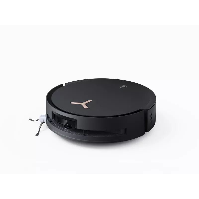 Robotas dulkių siurblys Ecovacs Deebot X8 Pro Omni, juodas, dulkių maišelis 0,22 L, veikimo laikas 145 min, Li-Ion 6400 mAh
