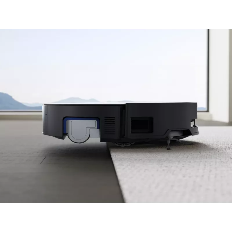 Robotas dulkių siurblys Ecovacs Deebot X8 Pro Omni, juodas, dulkių maišelis 0,22 L, veikimo laikas 145 min, Li-Ion 6400 mAh