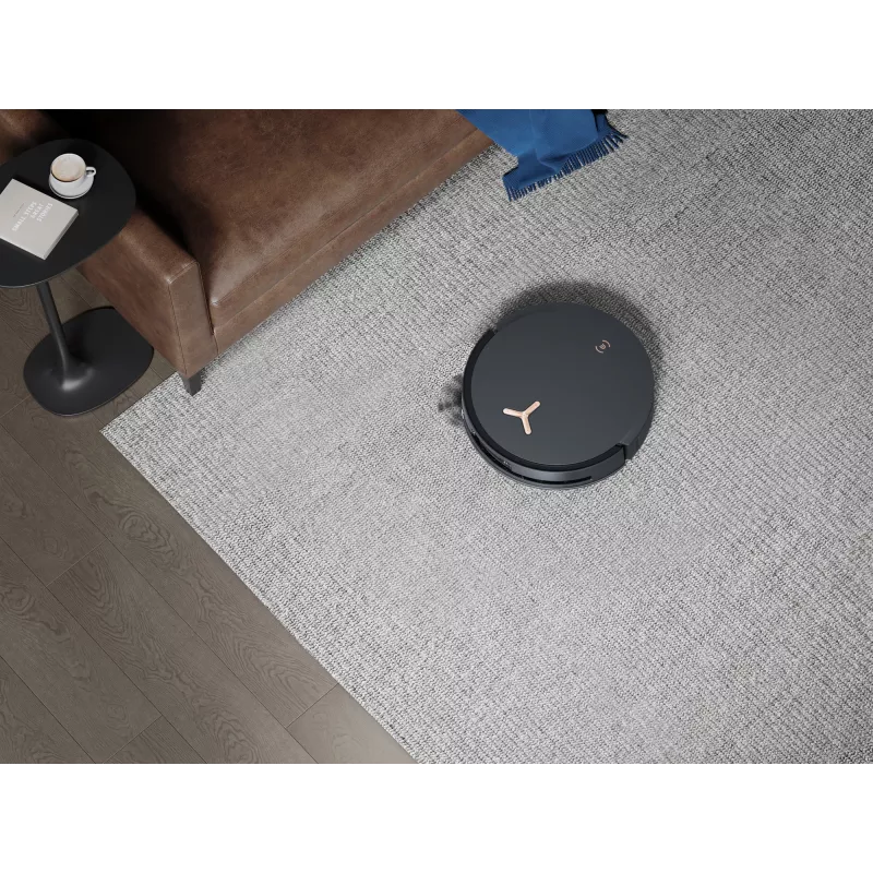 Robotas dulkių siurblys Ecovacs Deebot X8 Pro Omni, juodas, dulkių maišelis 0,22 L, veikimo laikas 145 min, Li-Ion 6400 mAh