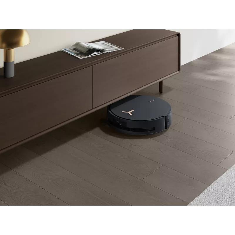 Robotas dulkių siurblys Ecovacs Deebot X8 Pro Omni, juodas, dulkių maišelis 0,22 L, veikimo laikas 145 min, Li-Ion 6400 mAh