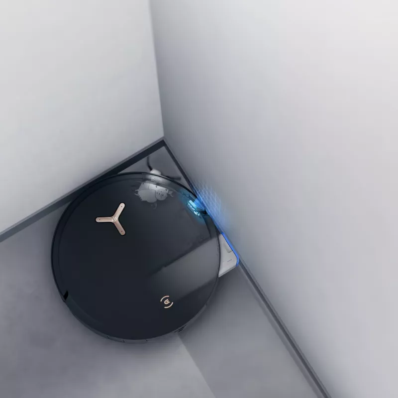 Robotas dulkių siurblys Ecovacs Deebot X8 Pro Omni, juodas, dulkių maišelis 0,22 L, veikimo laikas 145 min, Li-Ion 6400 mAh