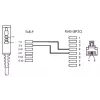 TAE-F laidas DSL/VDSL Goobay 51233, 3 m