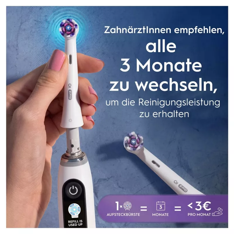 Oral-B 373210 šepetėlio galvutė 2 vnt. Baltas