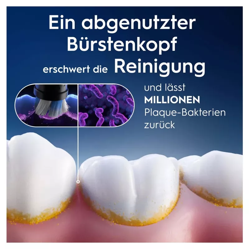 Oral-B 373210 šepetėlio galvutė 2 vnt. Baltas