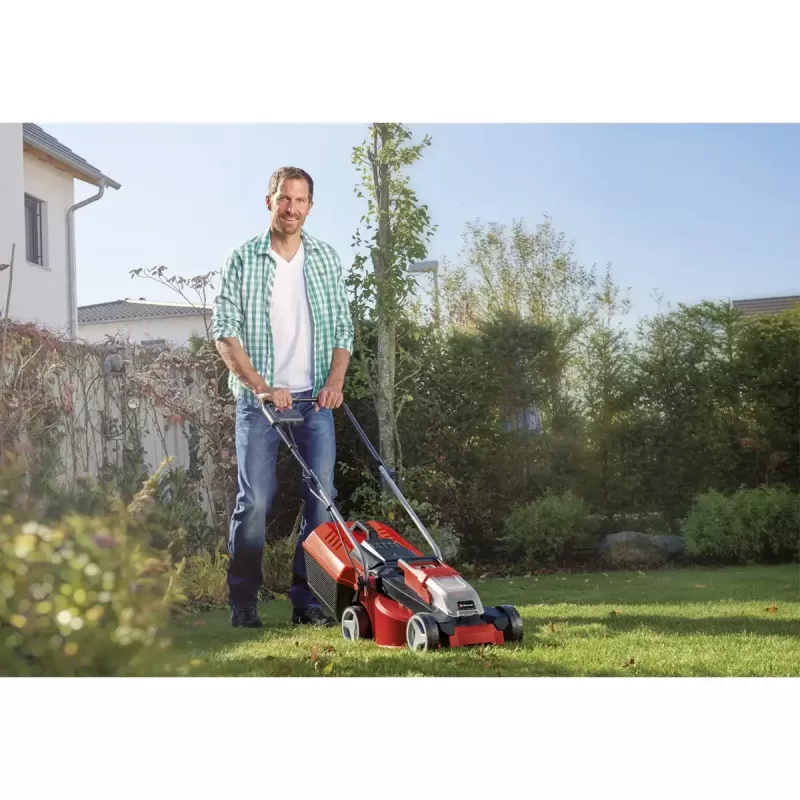 Belaidis vejapjovės ir žoliapjovės rinkinys EINHELL GE-CM 18/30 + GE-CT 18, raudonas/juodas, Li-ion 4,0 Ah