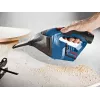 Bosch GAS 12V nešiojamasis dulkių siurblys, juoda, mėlyna, be maišelio