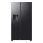 Samsung RS80F64KEF šaldytuvas šalia šaldiklio, laisvai pastatomas, 640 L, juodas