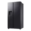 Samsung RS80F64KEF šaldytuvas šalia šaldiklio, laisvai pastatomas, 640 L, juodas