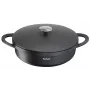 Keptuvė Tefal Trattoria E2187274 Apvali Juoda Aliuminė 28 cm