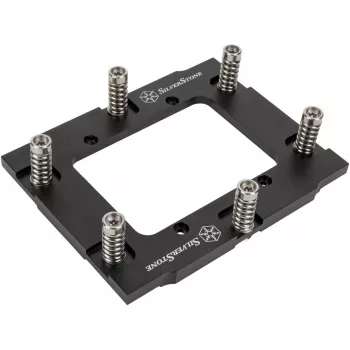 Montavimo rinkinys SILVERSTONE XAC-MK-SP5, skirtas AMD Socket SP5, suderinamas su XE360PDD ir XE360 serijos aušintuvais, sidabrinis