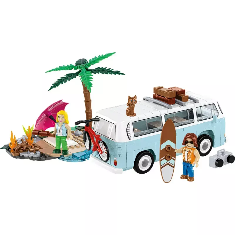 Konstruktorius Cobi Volkswagen T2a mastelis 1:35 modelio rinkinys – kolekcinis plytelių rinkinys