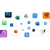 Nešiojamas kompiuteris Apple MacBook Air 15 M4 Dangaus mėlyna MC7A4D/A Apple M4 10 branduolių CPU 10 branduolių GPU, 16 GB RAM, 256 GB SSD