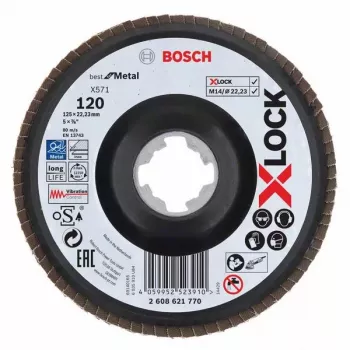 Bosch X571 Best for Metal šlifavimo diskas