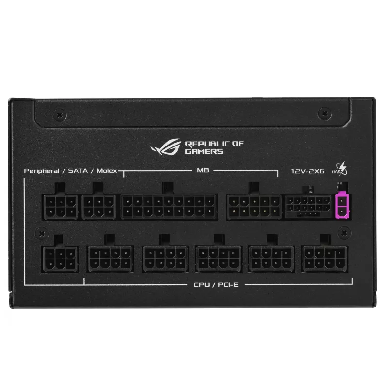 ASUS ROG-STRIX-850P-GAMING maitinimo blokas 850 W 20+4 pin ATX ATX Juoda
