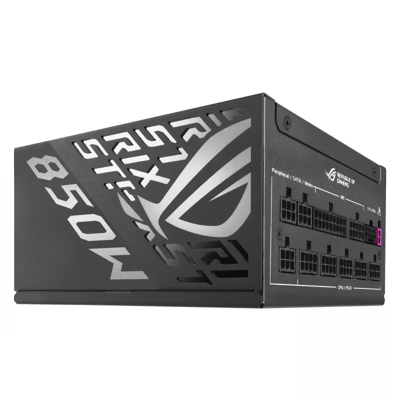 ASUS ROG-STRIX-850P-GAMING maitinimo blokas 850 W 20+4 pin ATX ATX Juoda