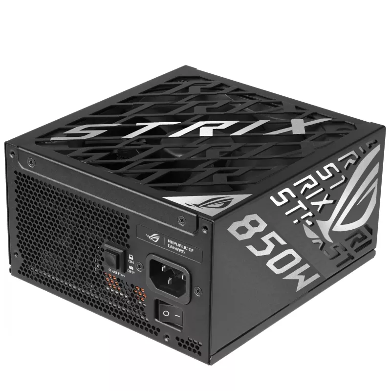 ASUS ROG-STRIX-850P-GAMING maitinimo blokas 850 W 20+4 pin ATX ATX Juoda