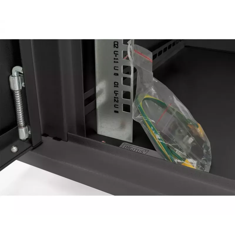 Sieninis tinklo spintas Digitus DN-19 07-U-EC-SW 600x450 mm