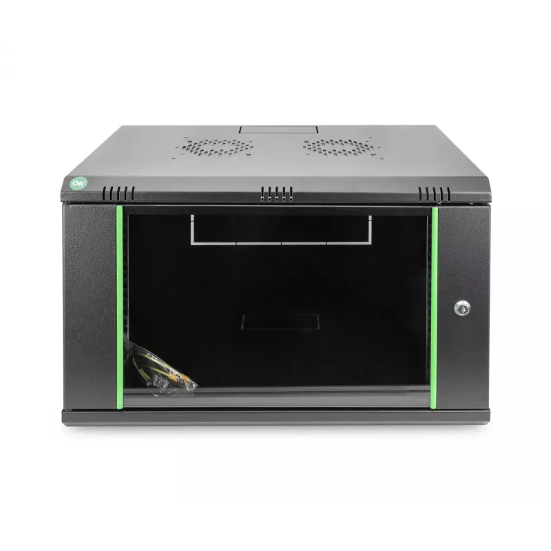 Sieninis tinklo spintas Digitus DN-19 07-U-EC-SW 600x450 mm