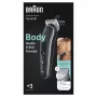 Braun BodyGroomer 5 BG5340 kūno kirpimo mašinėlė su SkinShield technologija ir 2 antgaliais