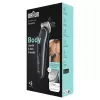 Braun BodyGroomer 5 BG5340 kūno kirpimo mašinėlė su SkinShield technologija ir 2 antgaliais
