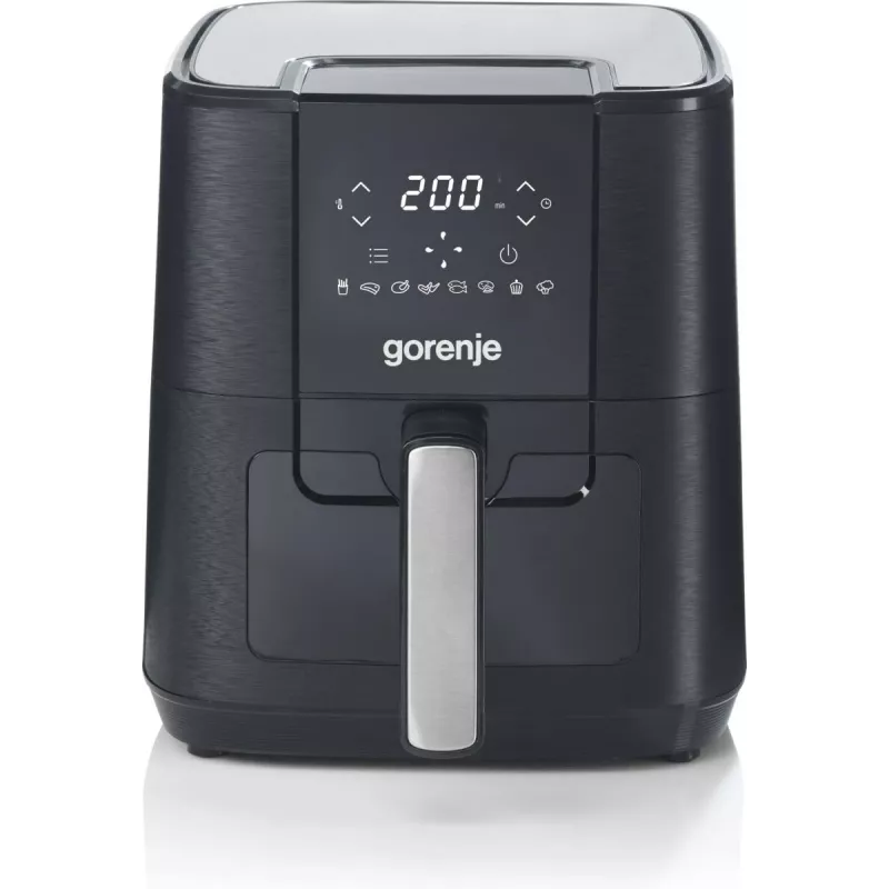Gorenje AF1350DWB Karšto oro gruzdintuvė, 5.4 L, 1350 W, juoda