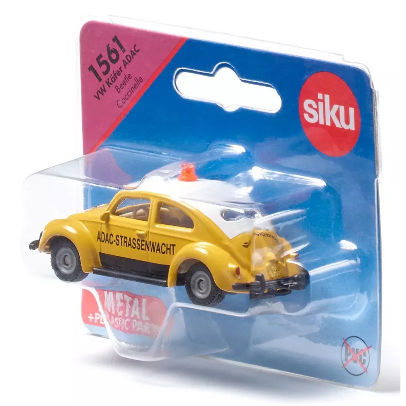 Siku 1561 VW Beetle ADAC mašinėlės modelis, Blister serija, nuo 3 metų